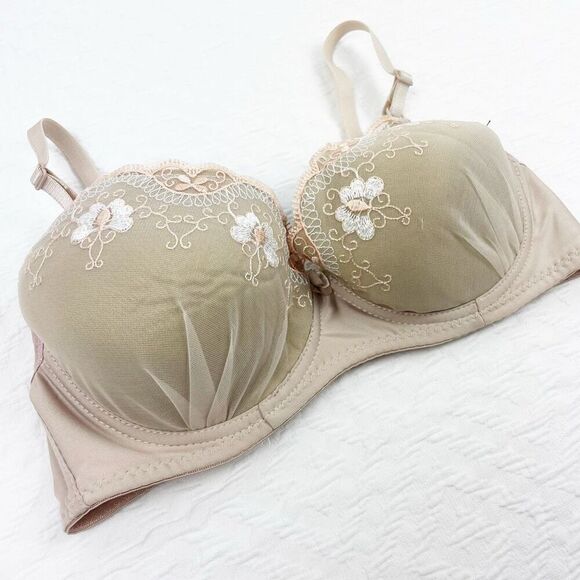 BUY 1 GET 1 FREE Chuns lingerie bra 34d tan nude bridal lightly padded - Picture 3 of 10
